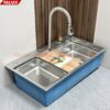 Chậu Rửa Chén 1 Hộc Đa Năng Inox 304 Cao Cấp CR-C52