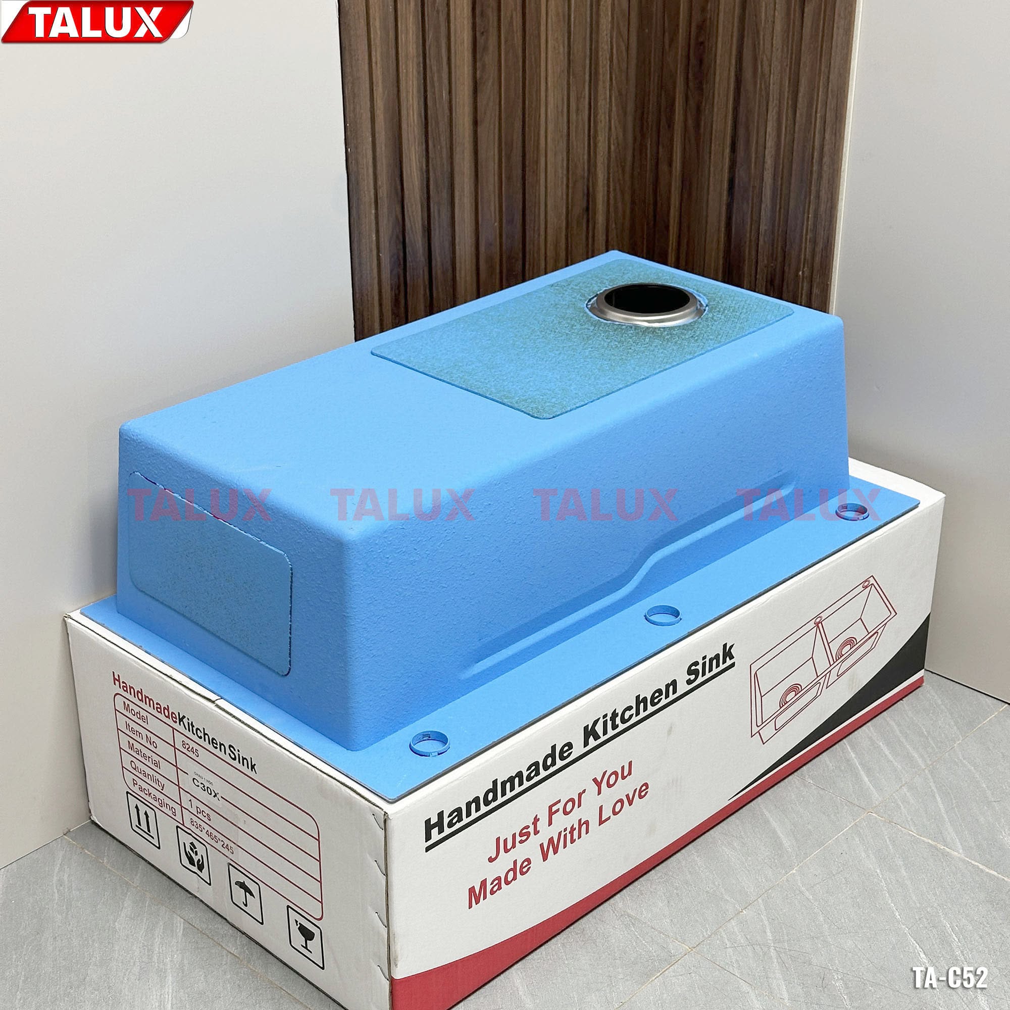 Chậu Rửa Chén 1 Hộc Đa Năng Inox 304 Cao Cấp CR-C52 - Ảnh 5