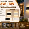 ĐÈN HẮT TƯỜNG 6W – 8W 8 TIA HIỆN ĐẠI