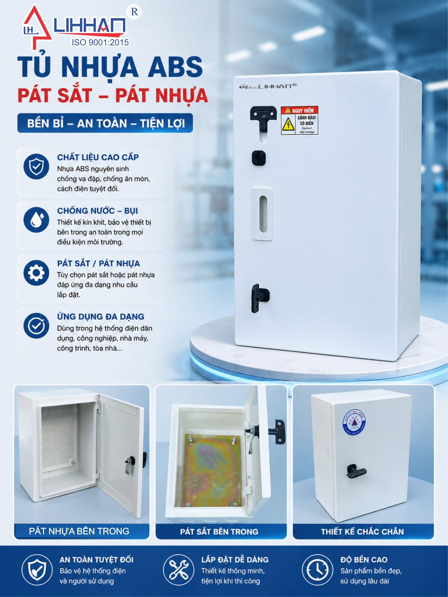 Tủ điện nhựa ABS LIHHAN