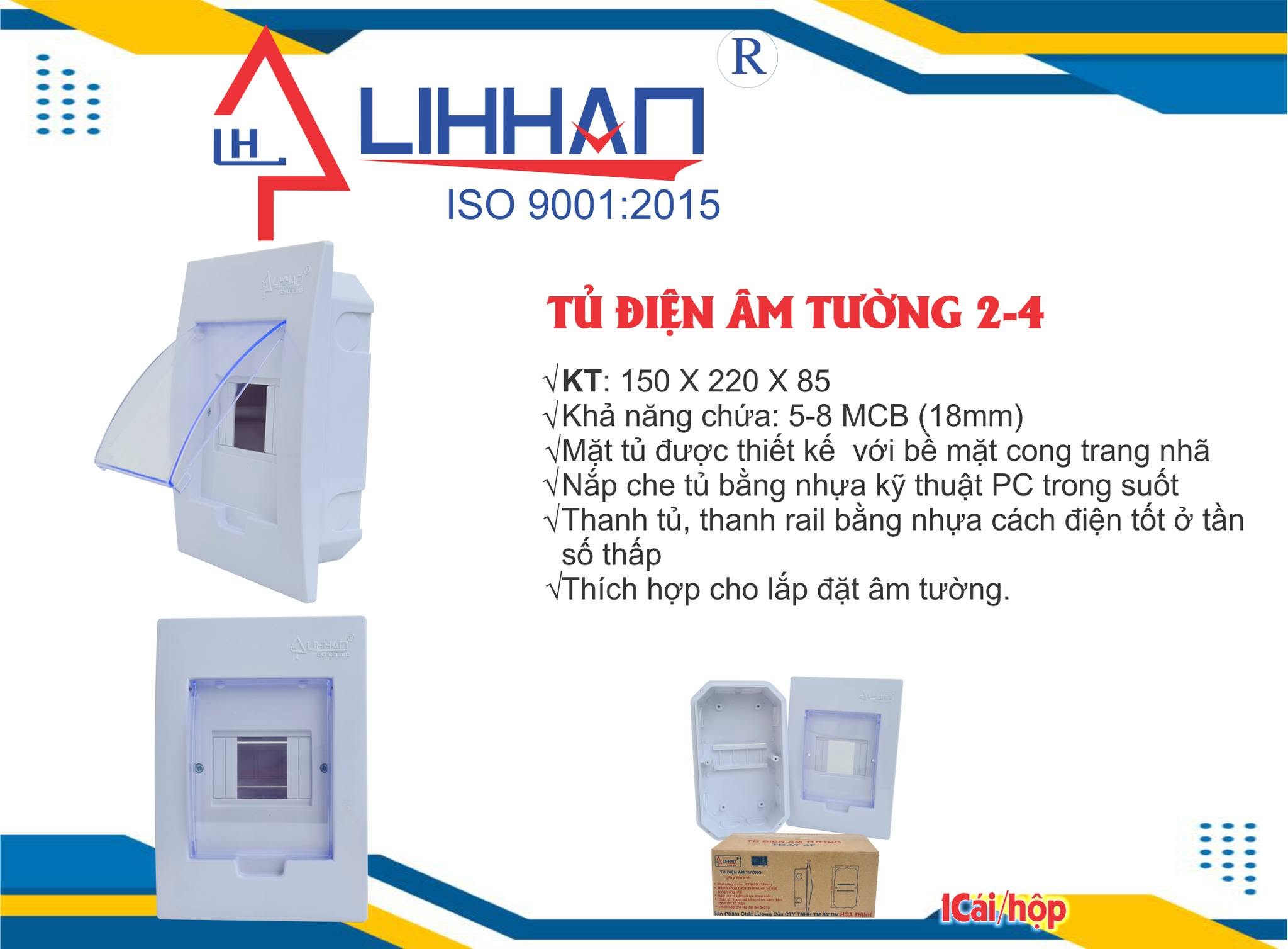 TỦ ĐIỆN ÂM TƯỜNG LIHHAN - Ảnh 5