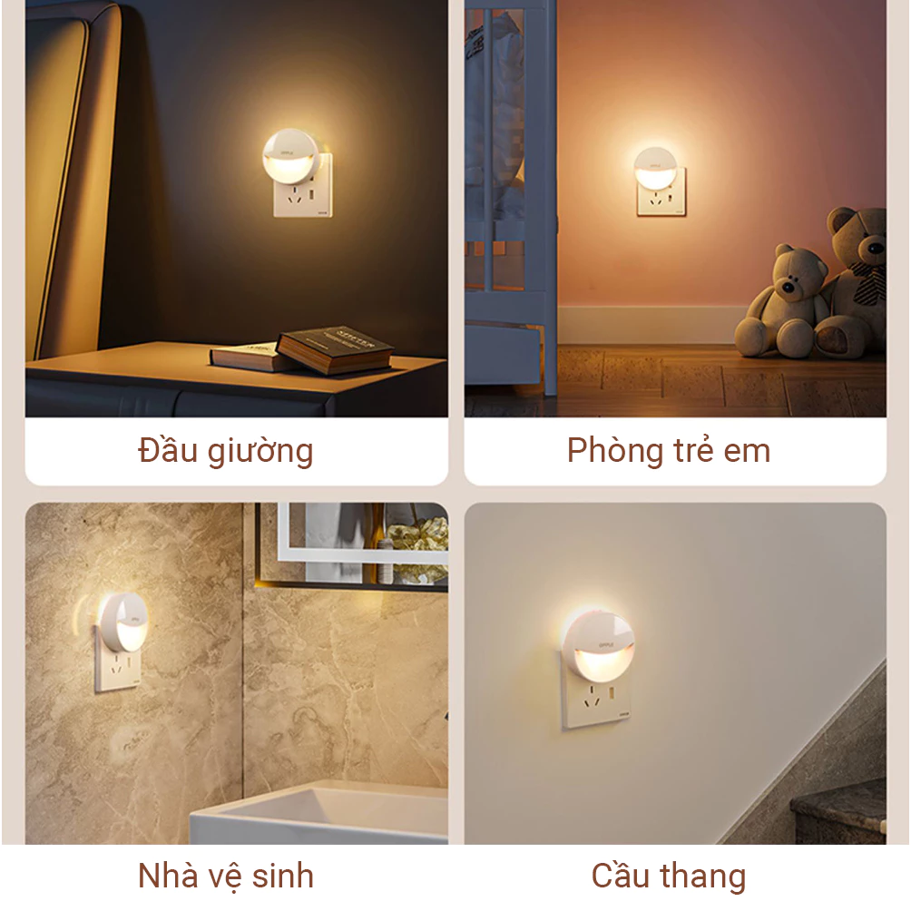 ĐÈN NGỦ OPPLE SLEEPLIGHT 0.32W – CẢM BIẾN CHUYỂN ĐỘNG THÔNG MINH - Ảnh 3
