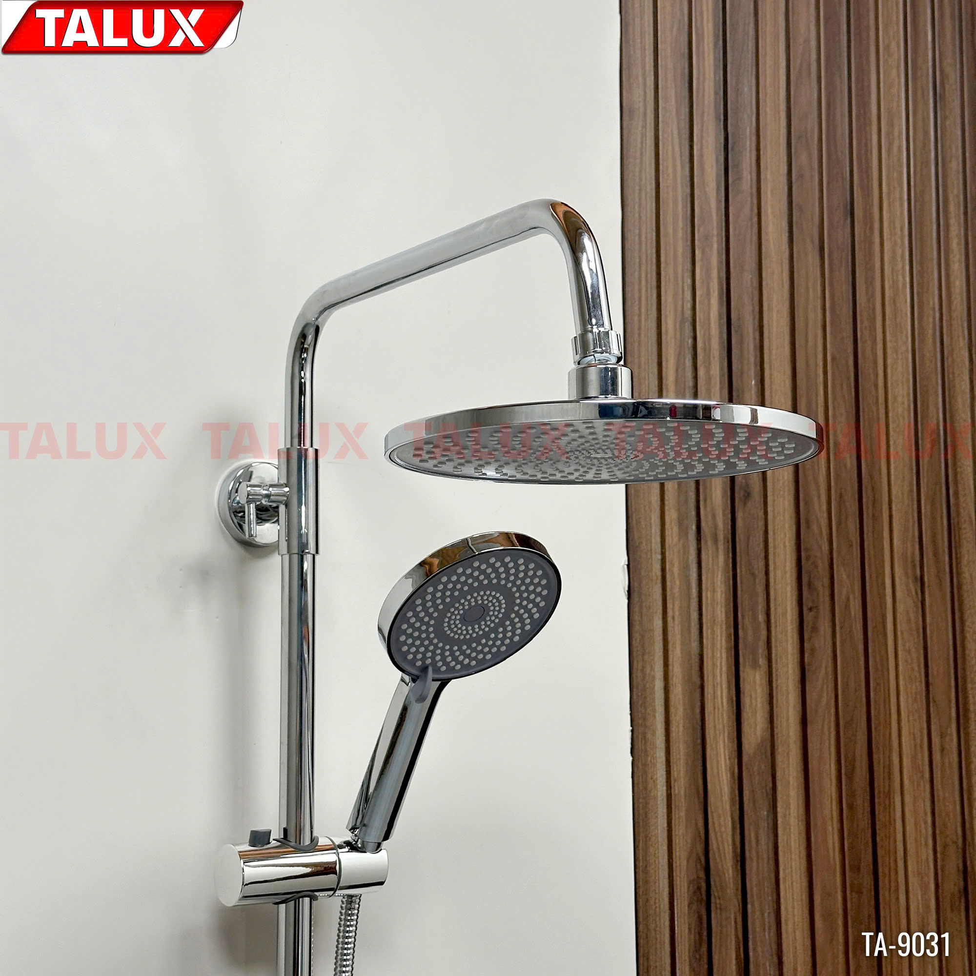 SEN CÂY TẮM ĐỨNG NÓNG LẠNH ĐỒNG THAU MẠ CROM 9031 - Ảnh 5